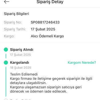 Sürat Kargo Küçüksu Şubesi Teslimat Gecikmeleri