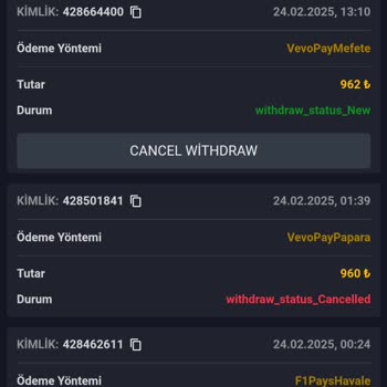 Takvimbet Para Çekme Talebi Sorunu!