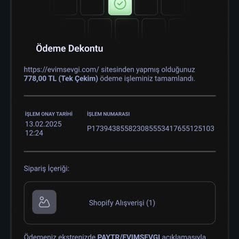 Sipariş Verildi, Ürün 11 Gündür Gelmedi