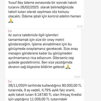 Ödenen Taksitlerin Yanlış Yapılandırılması
