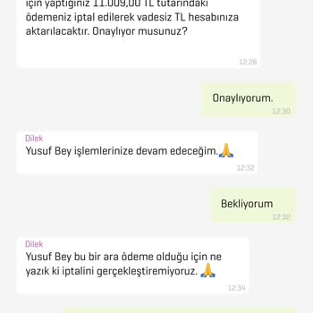 Ödenen Taksitlerin Yanlış Yapılandırılması