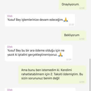 Ödenen Taksitlerin Yanlış Yapılandırılması
