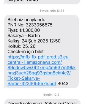 Sistem Hatası Yüzünden Yanlış Koltuklar