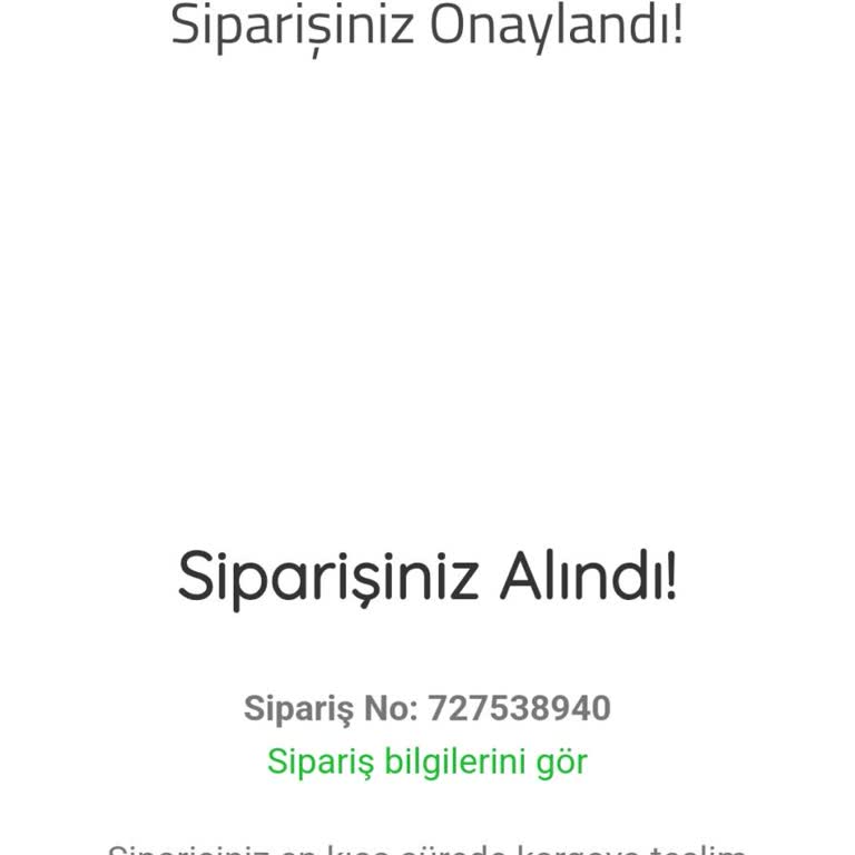 Bebek Arabası Siparişim Nerede?