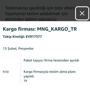 Amazon Siparişimde Gecikme Ve İletişim Sorunu