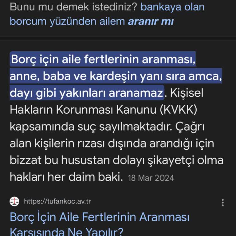 Akbank'ın Tehditkar Davranışları Ve Aile Huzurunun Bozulması