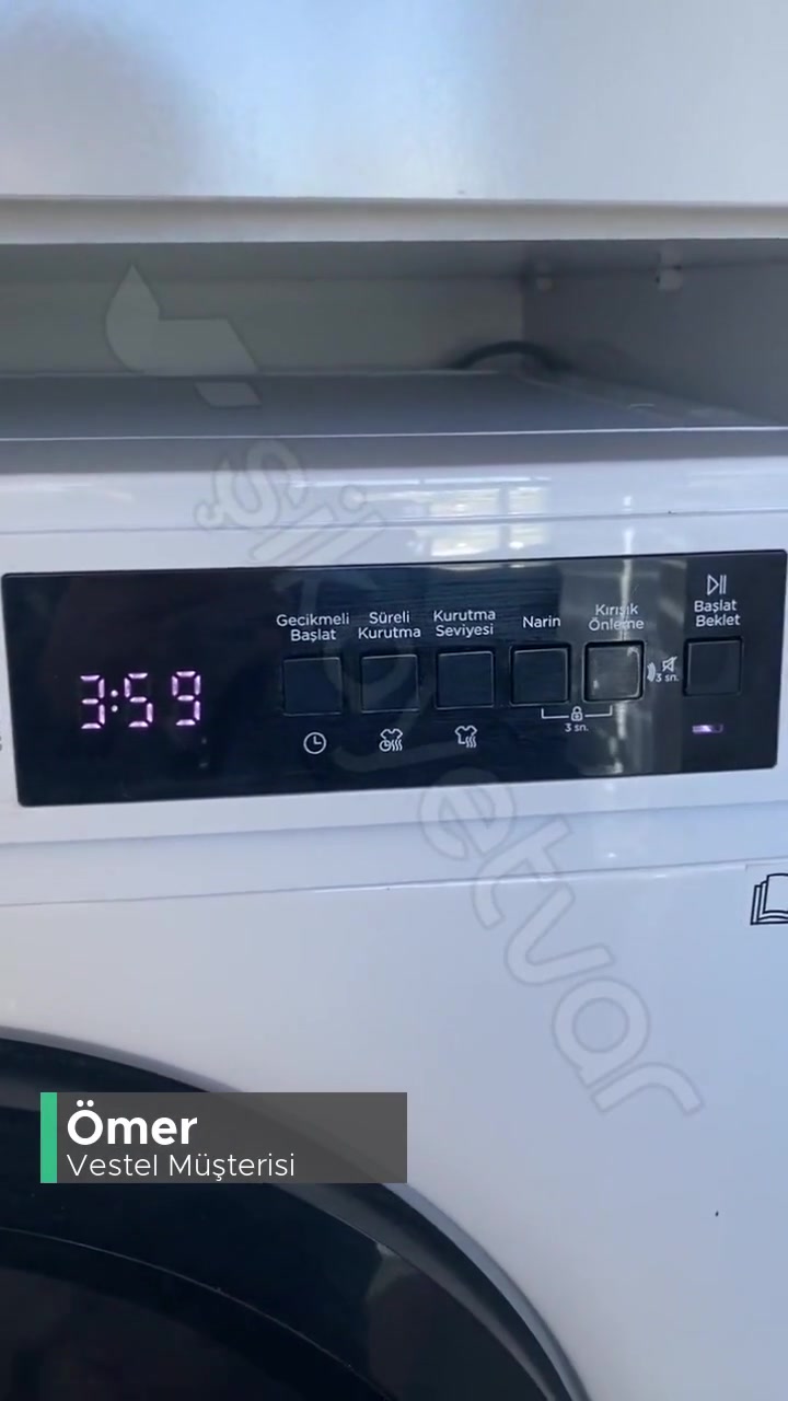 Vestel Kurutma Makinesi Arıza Tekrarı! videonun kapak resmi