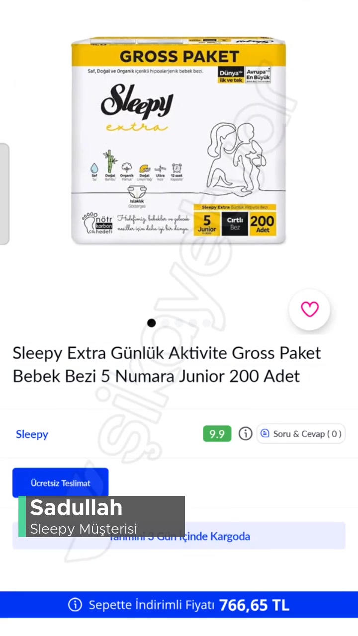 Sleepy 5 Numara Bebek Bezi! videonun kapak resmi