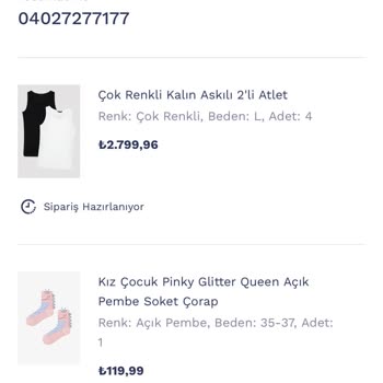 Siparişlerim İptal Edildi, Para İadesi Yapılmadı