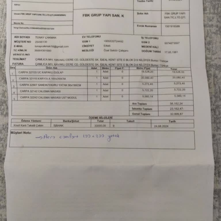 Kelebek Mobilya: Teslimat Ve İade Sürecinde Yaşanan Sorunlar