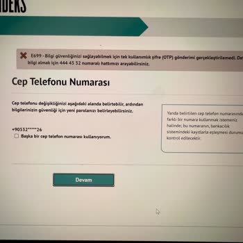 Findeks Hesabına Girişte OTP Sorunu