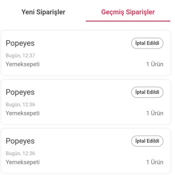 Sipariş Ücreti Alındı, Yemek Gelmedi