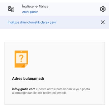 Yanlış E-posta Adresiyle Müşteri Hizmetleri Çıkmazı
