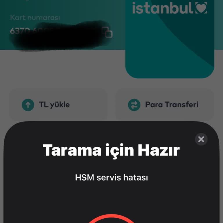 İstanbul Kart Abonman Yükleme Sorunu: HSM Servis Hatası Ve Çözüm Arayışı