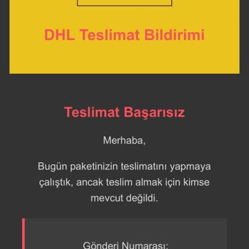 Güvenlik Tehdidi: Sahte Kargo Bildirimleri Ve Bilgi Güvenliği Endişesi