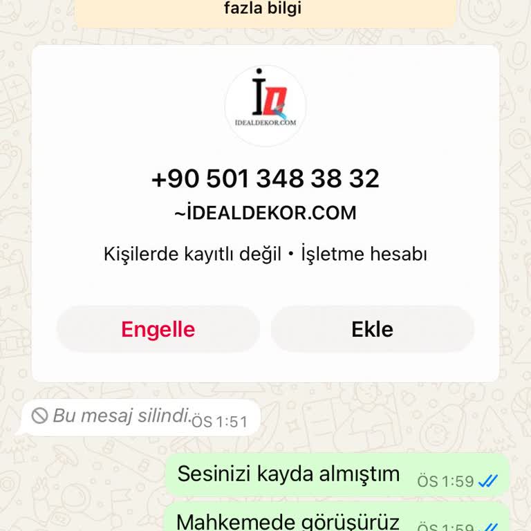 Şüpheli Satıcı Ve Güvenlik Uyarısı
