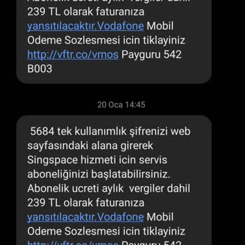 Hizmet Alınmadan Kesilen Üyelik Ücretleri