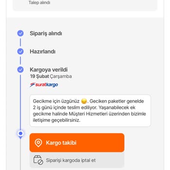 Siparişim Esenyurt Aktarma Merkezinde Takılı Kaldı