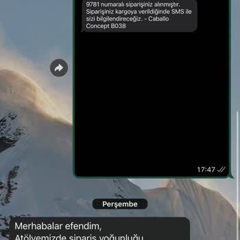 Caballo Concept'ten Sipariş Edilen Telefon Kılıfının Teslim Edilmemesi
