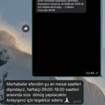 Caballo Concept'ten Sipariş Edilen Telefon Kılıfının Teslim Edilmemesi