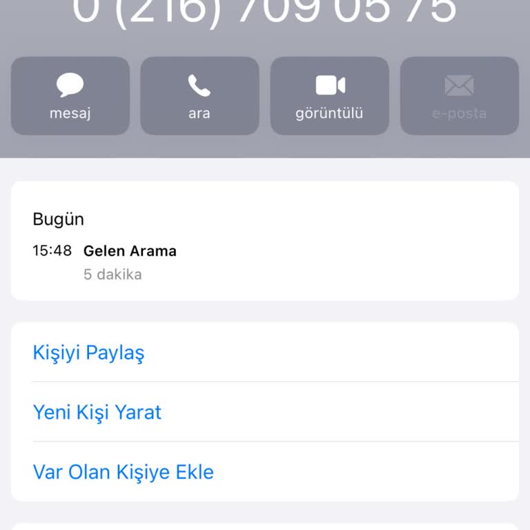 02167090575 Arama Şikayeti