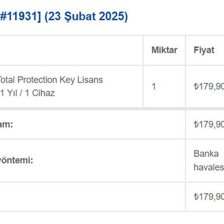 Lisans Keyi Teslim Edilmeyen Müşteri Mağduriyeti