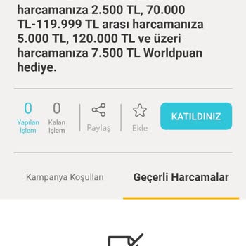 VakıfBank World Puan Kampanyası Mağduriyeti