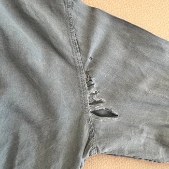 Pull And Bear Gömlek İkinci Yıkamada Paramparça Oldu