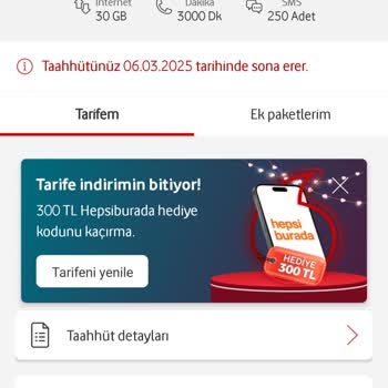 Tarife Zamlarıyla Hayal Kırıklığı
