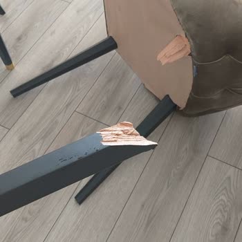 Garanti Kapsamında Olmayan Kırık Sandalye Ayağı Sorunu