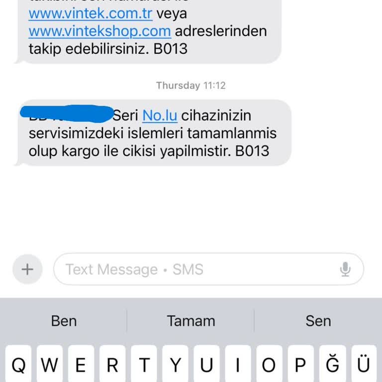 Vintek Elektronik Kayıp Robot Süpürge: Kargo Ve Servis Karmaşası