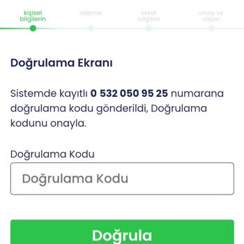 Doğrulama Kodu Ve İletişim Sorunları