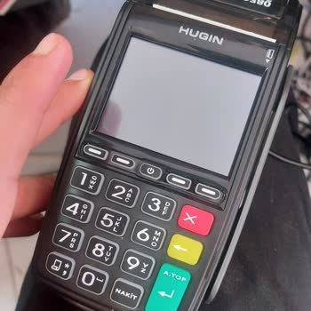 Hugin T300 Pos Cihazı Şarj Ve Ekran Sorunu