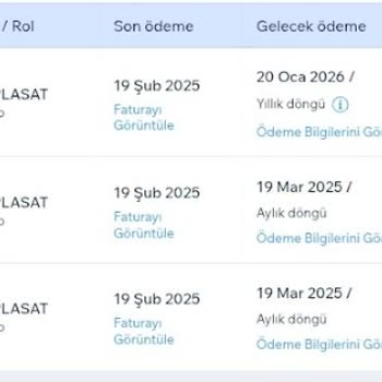 Wix.com Kartımdan Habersiz Çekim