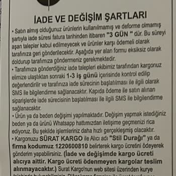 İade Sürecindeki Haksız Uygulamalar