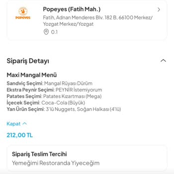 Popeyes'ta Saygısız Davranış Ve Eksik Sipariş Sorunu