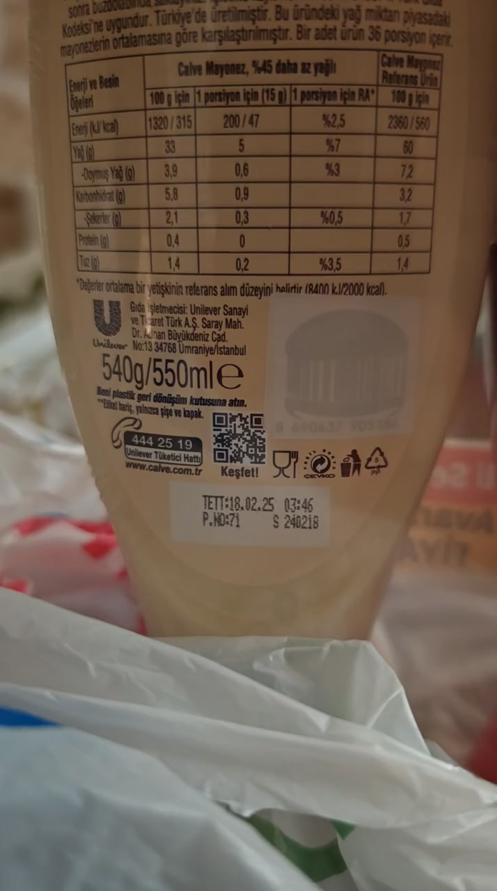 Carrefour Sent Me Expired Calve Mayonnaise Without Checking Expiration Date video cover