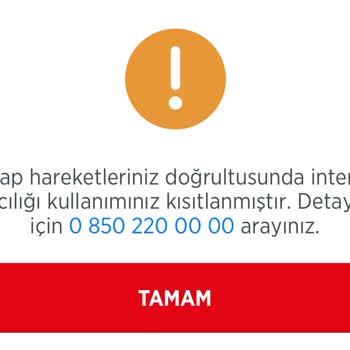 İnternet Bankacılığına Erişim Engeli Ve Hesap Blokesi Sorunu
