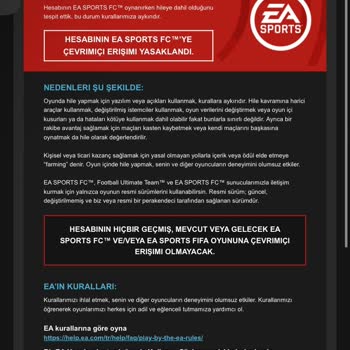 Haksız Ban: EA FC25'te Adaletsizlik