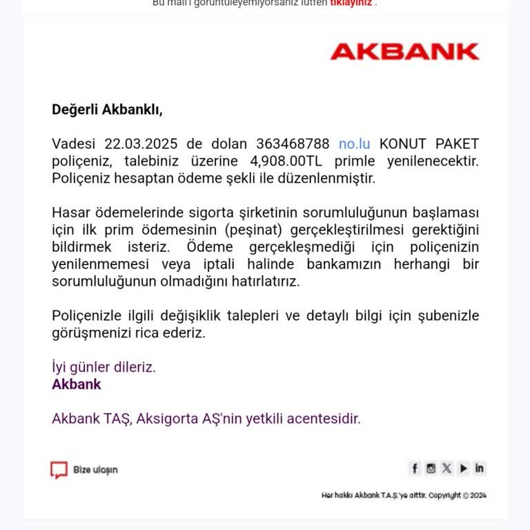 Yanlış Poliçe Yenileme Ve İade Sorunu