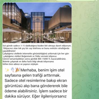 Telegram Üzerinden Yanıltıcı Görev Teklifleri Ve Güvenlik Endişesi