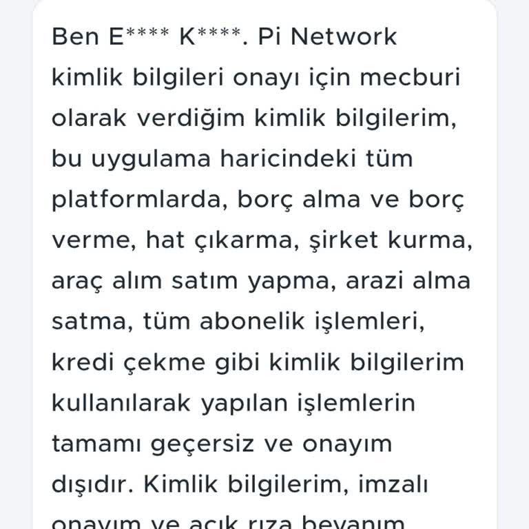 Kimlik Bilgilerimin İzinsiz Kullanımına Karşı Güvence İstiyorum!