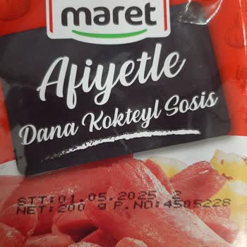 Dana Sosisin Kötü Kokusu Ve Dokusuyla Şok Oldum