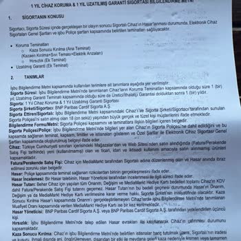 Garanti Kapsamı Dışında Kalan Batarya Sorunu