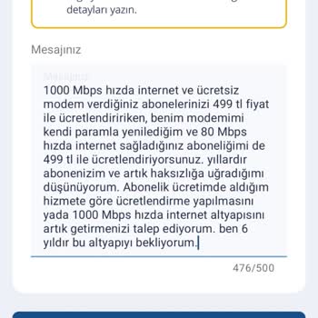 TurkNet'in Haksız Ücretlendirme Politikası Ve İndirim Talebi