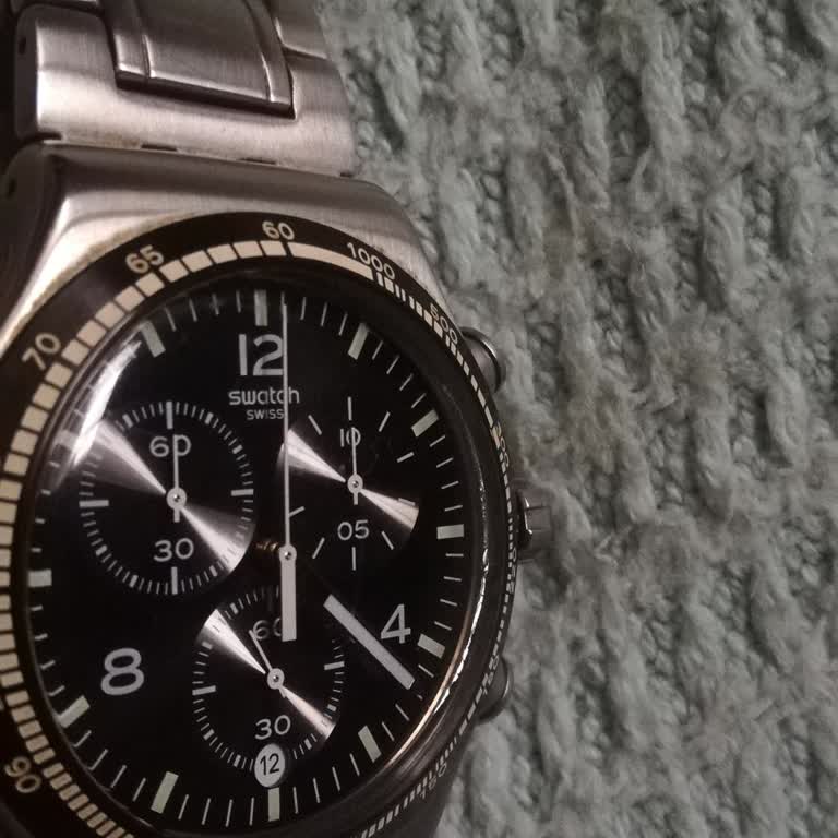 Swatch Saatin İç Kısmında Beklenmedik Hasar
