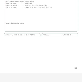 Alışveriş Sonrası Ulaşılamayan Firma