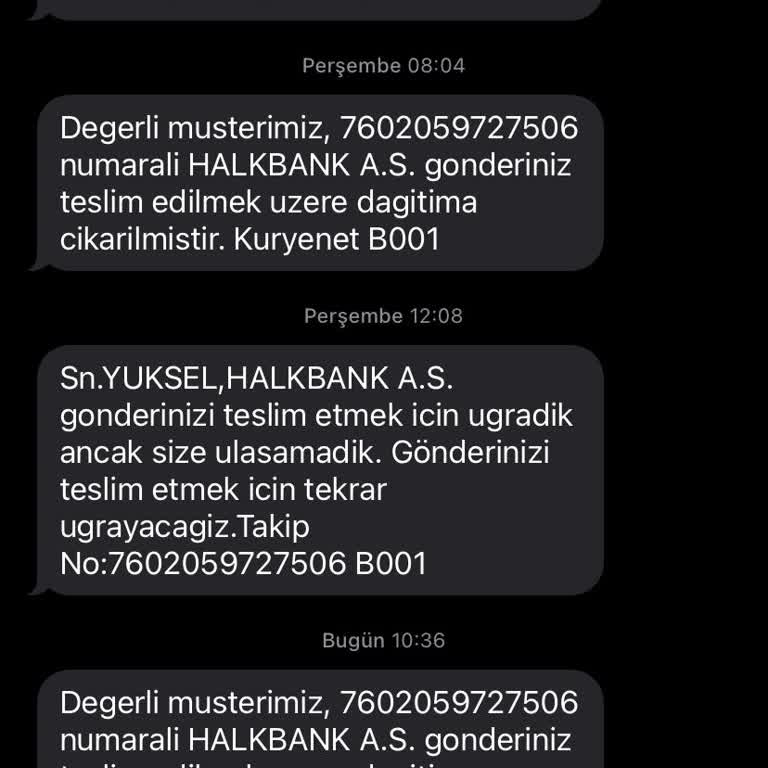 Kuryenet'in Ciddiyetsizliği Ve Kart Teslim Sorunu