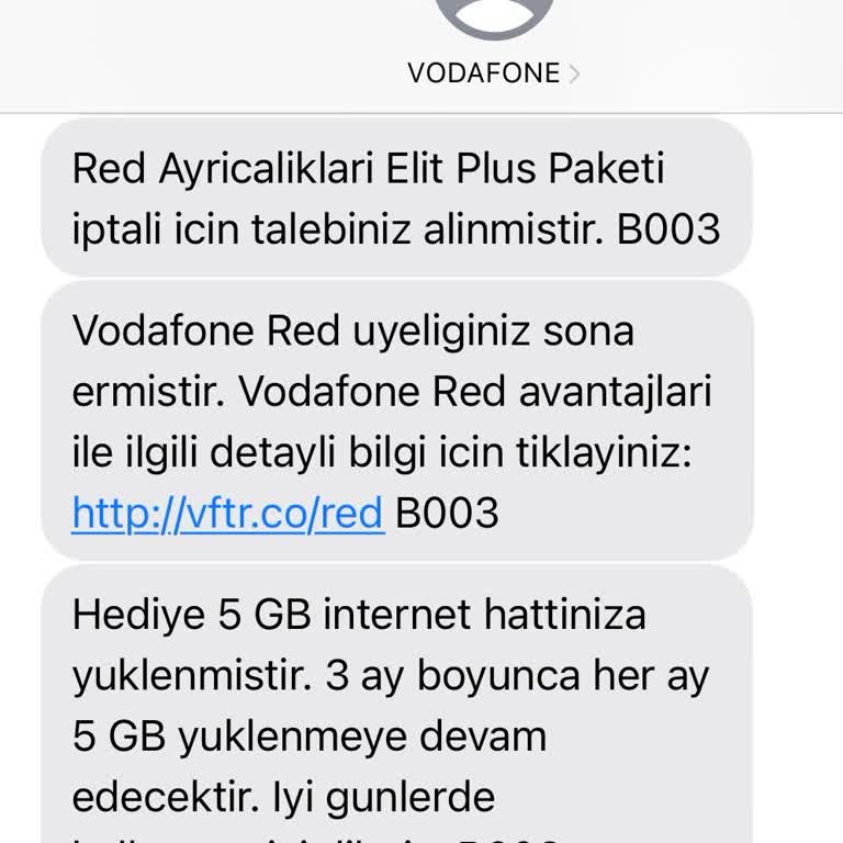 Vodafone Hediye Çeki Tanımlanmadı: 300 TL Sorunu