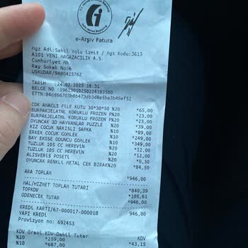 A101'de Etiket Ve Fiş Fiyatları Arasında Şok Fark!